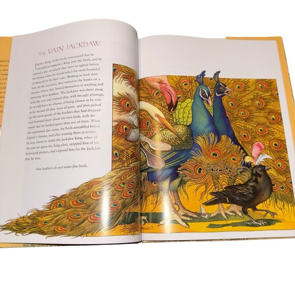AESOP'S FABLES Illustrated by Charles Santore 2010 HC/DJ Kohl's Cares Hardcover - Picture 5 of 6
